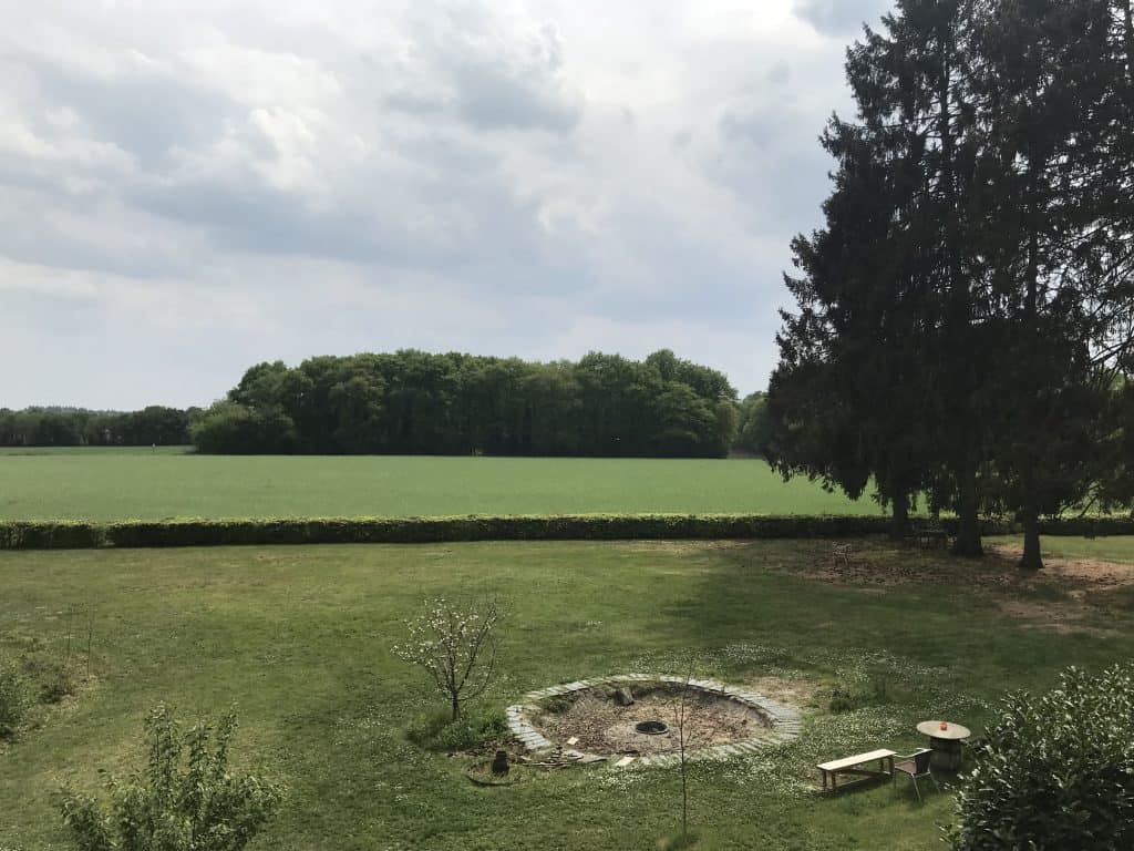 vuurplaats van zonnehuis